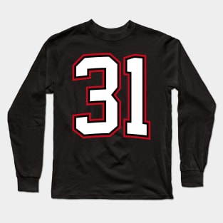 Number Thirty One 31 Long Sleeve T-Shirt